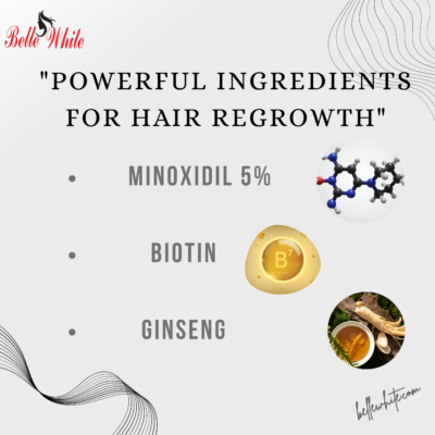 BELLE WHITE MINOXIDIL  HIAR REGROWTH    SERUM - Image 3